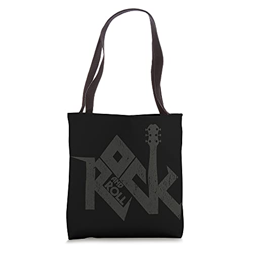 Rock and Roll Retro Rock Music Vintage Rocker Men Tote Bag