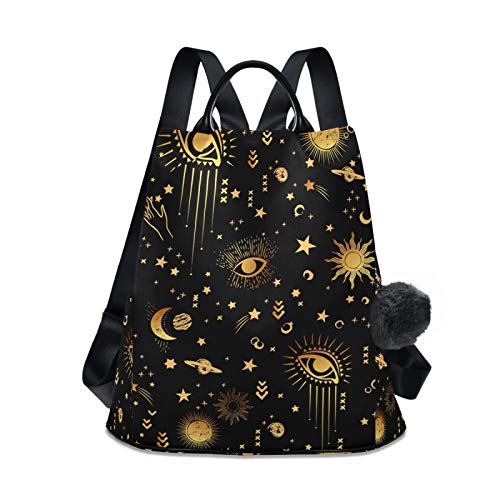 ALAZA Space Galaxy Constellation Backpack Purse for Women Anti Theft Fashion Back Pack Shoulder Bag