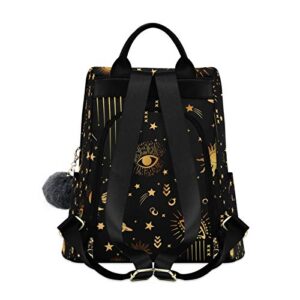 ALAZA Space Galaxy Constellation Backpack Purse for Women Anti Theft Fashion Back Pack Shoulder Bag