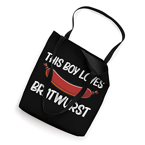 Cool Bratwurst For Boys Kids Wurst Chopped Meat German Food Tote Bag