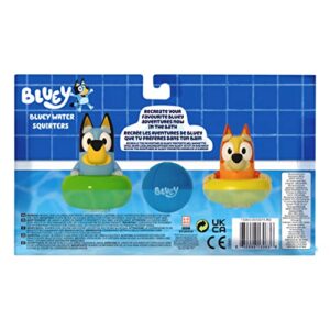 Bluey Bath Squirters 3-Pack, Multicolor, Small