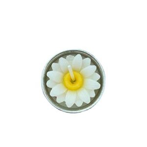 Mix Flower Tealight Candles Scented Tea Lights Aromatherapy Relax Candles for Birthday Party and Wedding Favor Decoration Pack of 10 Pcs.