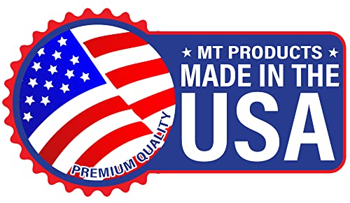 MT Products 4” Square Blank Medium Weight Off-White Cardboard Coasters for Your Beverages (125 Pieces) - Made in The USA