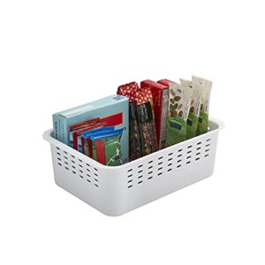 Copco Basics Small Storage Basket, White