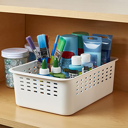 Copco Basics Small Storage Basket, White