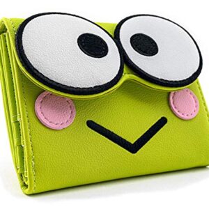 Loungefly x Sanrio Hello Kitty Keroppi Cosplay Tri-fold Wallet (Green, One Size)