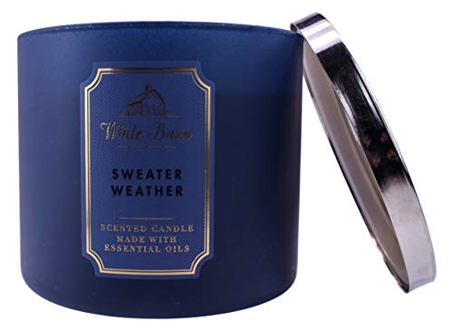 White Barn Sweater Weather 3 Wick Candle WB