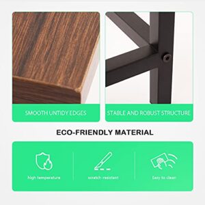 AZL1 Life Concept Console Table, Sofa Table for Living Room，Hallway，Entryway, Entrance Hall, Corridor - Wood Look Metal Frame