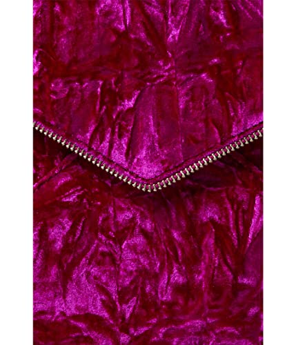 Leo Clutch With Chain Strap FUSCHIA