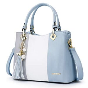 handbags for women with multiple internal pockets in pretty color combination
