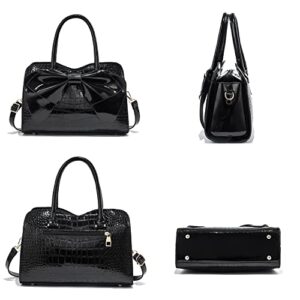 Nevenka Women Handbag PU Leather Top Handle Satchel Bag Fashion Lady Tote Shoulder Handbag for Daily Use Party (Beige)