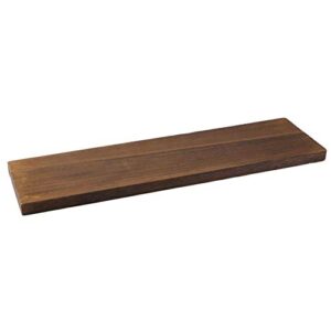 A sixx Floating Wood Shelf,Wall Mounted Storage Shelves Floating Shelf Wood Storage Rack Display Organizer for Home Living Room Solid Wood Floating Shelves(50*14*2cm)