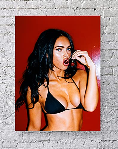 DOMINOSTRSE Megan Fox Sexy playful Poster 16''x20'' Unframed Poster Print (B)