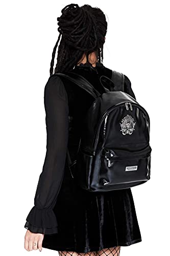 Killstar Vlad Vampire Bat Gothic Punk Vegan Leather Backpack Bag KSRA003005