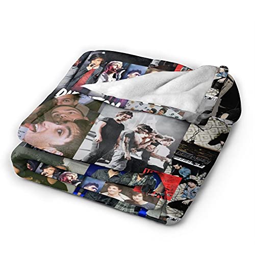 HAGPOVA 1D One Direction Blanket Micro Fleece Throw Blanket Soft Cozy Blankets for Bed Couch Living Room 50 X 60 Inch