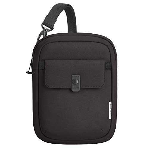 Travelon Origin-Sustainable Anti-Theft-Slim Bag, Black