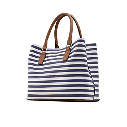 ALDO womens Pentir Tote Bag, Navy Multi, One Size US