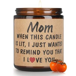 gifts for mom, birthday mother’s day gifts for mom from daughters, son, 9oz scented candles gifts for women soy candles for stress relief, unique mom presents