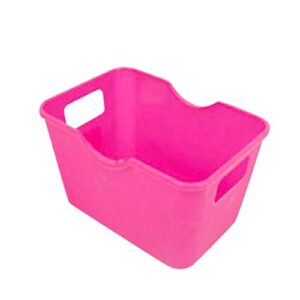 AKIWOS Plastic Desktop Stuffs Organizer Makeup Storage Baskets Space-Saving Perfect for Storing Small Household Items