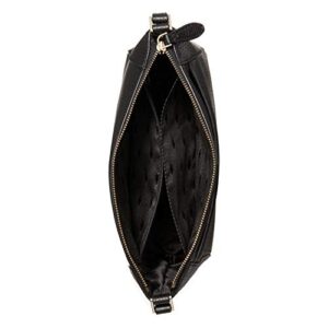 kate spade crossbody purse Monica crossbody in leather (Black)