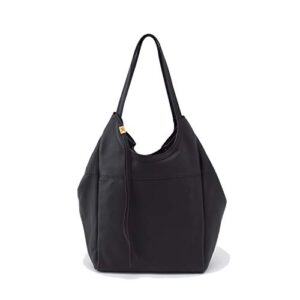 hobo women’s native tote bag, black, one size