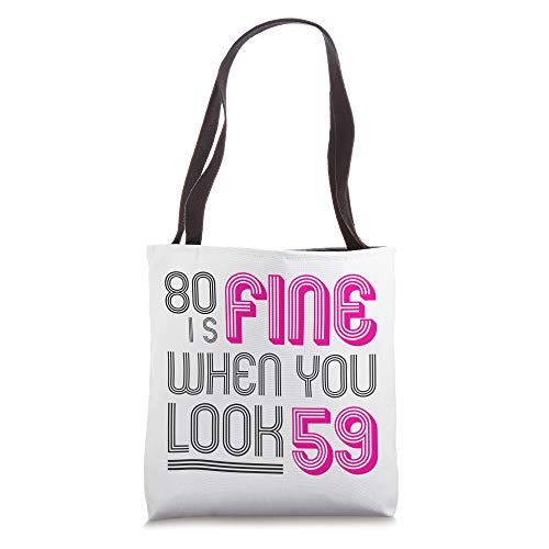 80th Birthday Gifts for her Women 80 Year Old Grandma 1942 Tote Bag