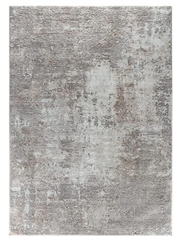 Glory Rugs Modern Abstract Area Rug 8x10 Cream Gold Faded Large Rugs Living Room Bedroom Home and Office