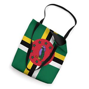 Dominica Flag 40th anniversary of Independence Tote Bag