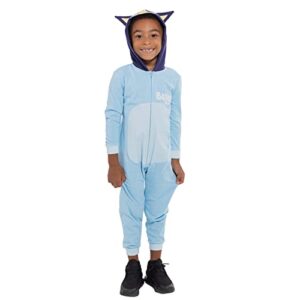 bluey toddler boys zip up cosplay coverall costume 4t