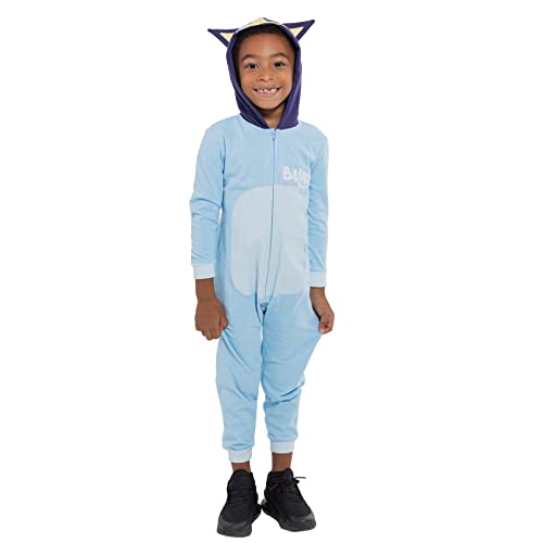 Bluey Toddler Boys Zip Up Cosplay Coverall Costume 4T