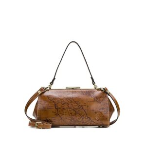 Patricia Nash | Bovino Frame | Satchel Bags for Women | Leather Purses for Women | Leather Purse, Signature Map