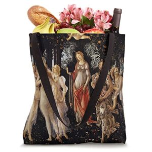 Sandro Botticelli's Allegory of Spring La Primavera Tote Bag