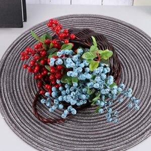 BESPORTBLE Handmade Woven Hanging Basket Natural Wicker Haning Storage Basket for Home Garden Wedding Wall Decorations Coffee