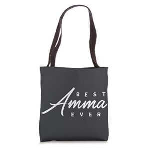 best amma ever gift tote bag