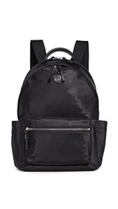tory burch women’s virginia zip backpack, black, one size
