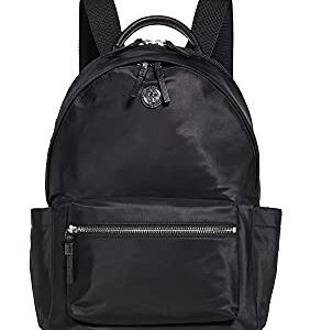 Tory Burch Women's Virginia Zip Backpack, Black, One Size