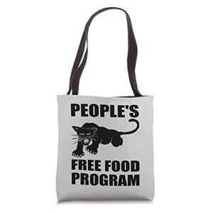 people’s free food program tote bag