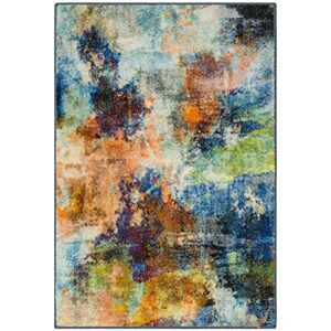 Mohawk Home Prismatic Decollage Multi Abstract (2' X 3') Accent Rug