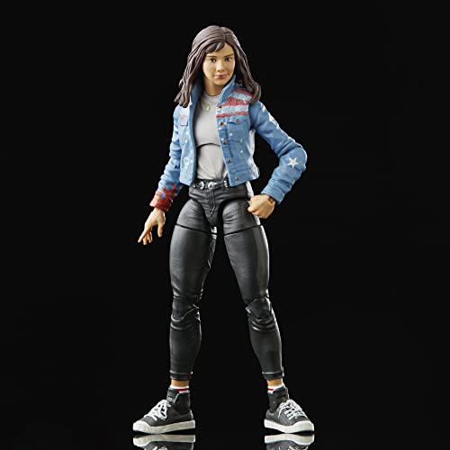 Marvel Legends Series Doctor Strange in The Multiverse of Madness 6-inch Collectible America Chavez Cinematic Universe Action Figure Toy, 2 Accessories and 1 Build-A-Figure Part