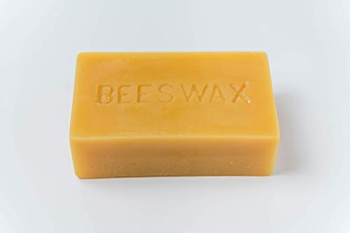 2-pack of 1lb Beeswax Block (not a candle) - 100% Pure Beeswax, hand-poured and family-run - by Gammy's Beezwax Candles