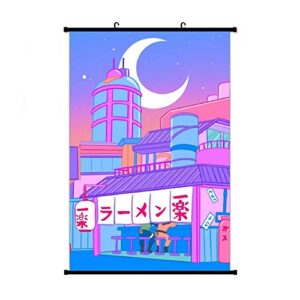 ramen ichiraku wall hanging scroll poster wall art print artwork painting for home decor living room bedroom fans gift