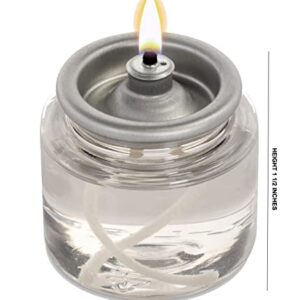 30 Liquid Oil Candle Tea Light Fuel Cells Paraffin Wax Candles 8 Hour Extended Burn Time Dripless Smokeless