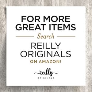 Reilly Originals 2x5 Inch Please Lock Door Sign ~ Ready to Stick ~ Premium, Durable