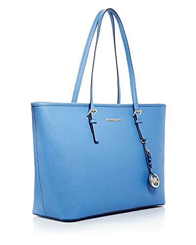 MICHAEL Michael Kors Jet Set Travel MD Top Zip Multifunction Tote (South Pacific)