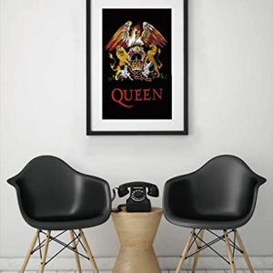 XIHOO Christ-EZ Queen Crest large fabric poster/flag - Matte poster Frameless Gift 12 x 18 inch(30cm x 46cm)