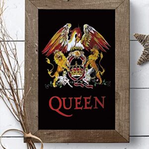 XIHOO Christ-EZ Queen Crest large fabric poster/flag - Matte poster Frameless Gift 12 x 18 inch(30cm x 46cm)