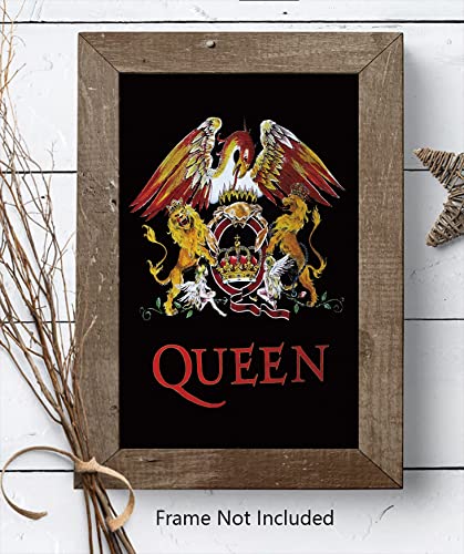 XIHOO Christ-EZ Queen Crest large fabric poster/flag - Matte poster Frameless Gift 12 x 18 inch(30cm x 46cm)