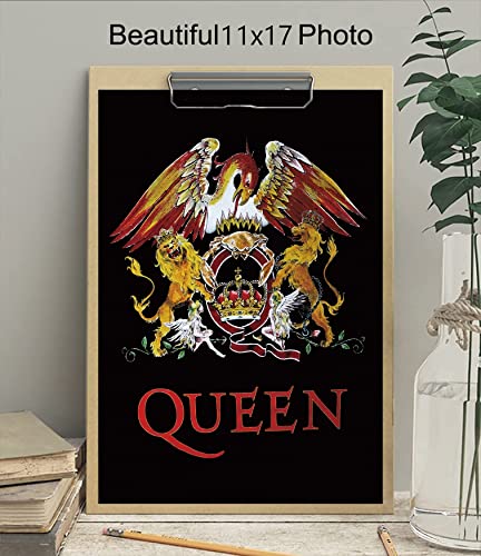 XIHOO Christ-EZ Queen Crest large fabric poster/flag - Matte poster Frameless Gift 12 x 18 inch(30cm x 46cm)