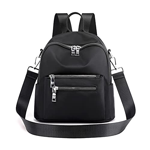 JIANLINST Women's Mini Backpack Purse Fashion Rucksack Daypack Small Shoulder Bag Black