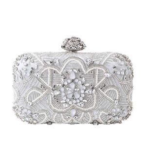 XINNI Women Rhinestone Purse Shining Clutch Handbag for Evening Party Cocktail